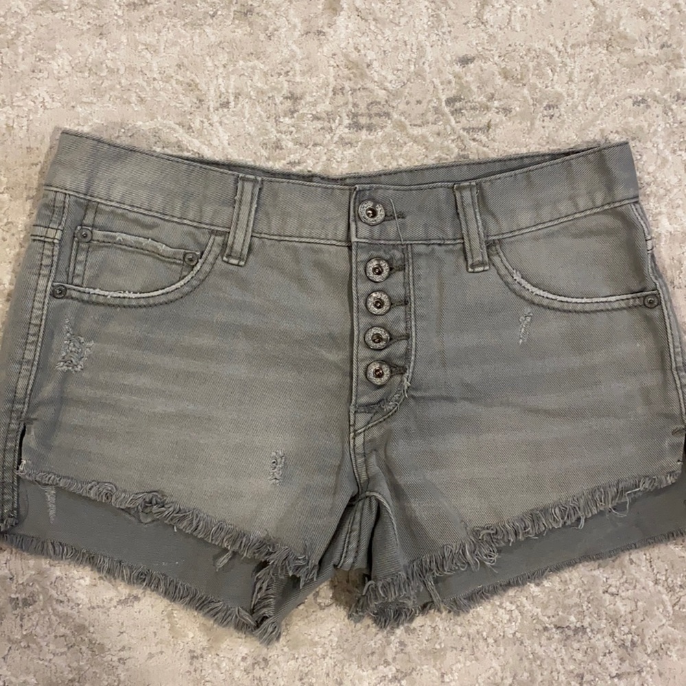 Free People cut off shorts